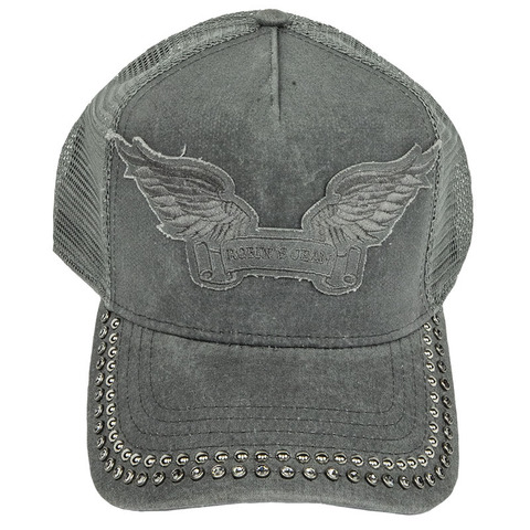 Robin&#39;s Jean | Бейсболка мужская TRUCKER CAP IN GREY перед