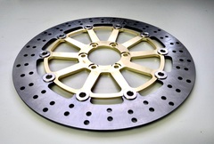 Диск тормозной передний на Yamaha YZF R600 / XJ N / YZF R THUNDERCAT и другие, золотой