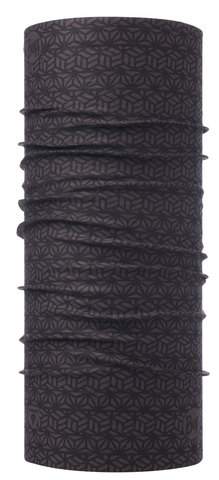 Картинка бандана-труба Buff Thermonet old Cubic Graphite - 1