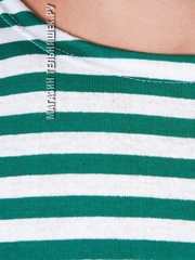 Настоящая тельняшка с зеленой полосой - Магазин тельняшек.ру 8-800-700-93-18 Тельняшка летняя ФПС (зеленая полоса) ГОСТ МИНОБОРОНЫ в Магазине тельняшек