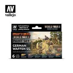 Model Color Set: WWII German Waffen SS (6)