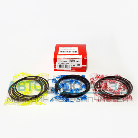 КОЛЬЦА ПОРШНЕВЫЕ 0,25 CRETA, ix35, SPORTAGE 14- ДВИГ NU TP 81,25 1,0-1,2-2,0