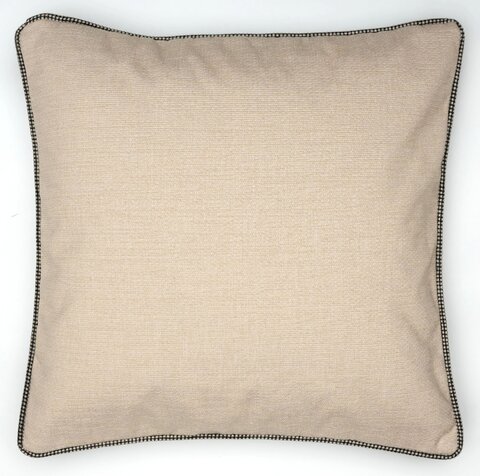 Подушка декоративная 45х45 Textil Roig Tacto кремовая