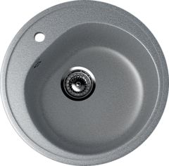 ULGRAN U-101  Круглая мойка с отверстием под смеситель