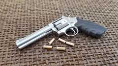 Miniature Colt Python revolver