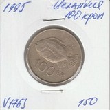 V1763 1995 Исландия 100 крон