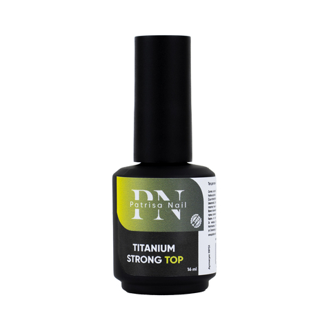 Patrisa Nail, Топ-гель без липкого слоя Titanium Strong Тоp 16 мл