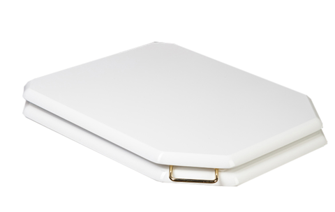 Boheme 947-GO Крышка массив для подвесного унитаза Vogue (петли  золото) микролифт