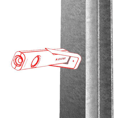 Фонарь универсальный Led Lenser IW4R черный лам.: светодиод  18650 (502003)