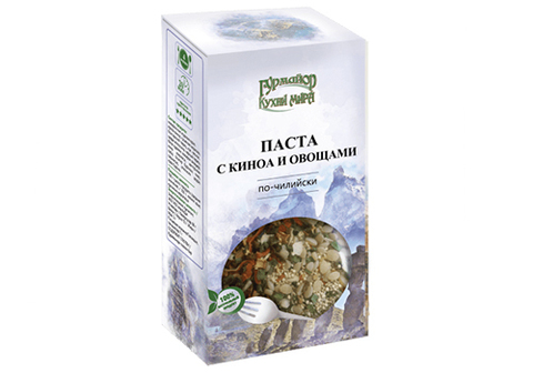 Паста с киноа и овощами по-чилийски, 210г