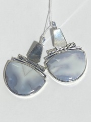 Севан (серьги из серебра)