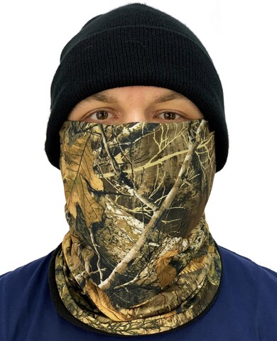 Картинка шарф-труба Skully Wear Tube fleece camo S221 - 1