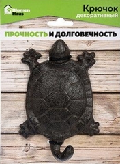 Крючок декоративный "Черепаха" 9,5*14*3см "BLUMEN HAUS"
