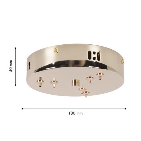 Основание для подвесного светильника Favourite Canopy 4591-180-6GD