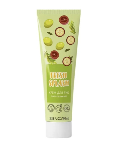 Крем для рук ПИТАТЕЛЬНЫЙ NEW 100мл Fresh Splash