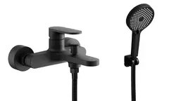 Смеситель для ванны BELZ B61713-7 короткий излив, латунь, черный