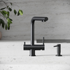Sancos Foster SC4014MB Смеситель для кухни с краном для фильтрованной воды, цвет: черный матовый