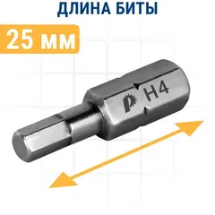 Бита отверточная ПРАКТИКА 