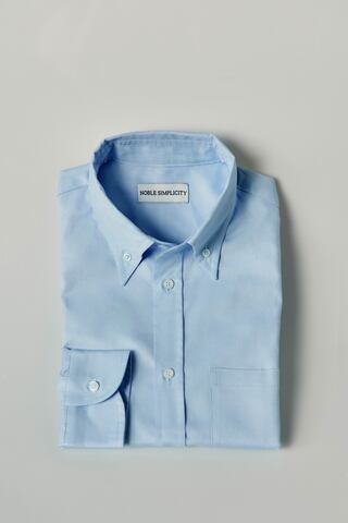 Рубашка OCBD светло-голубая
