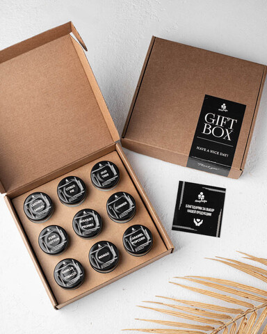 Подарочный набор ароматических свечей