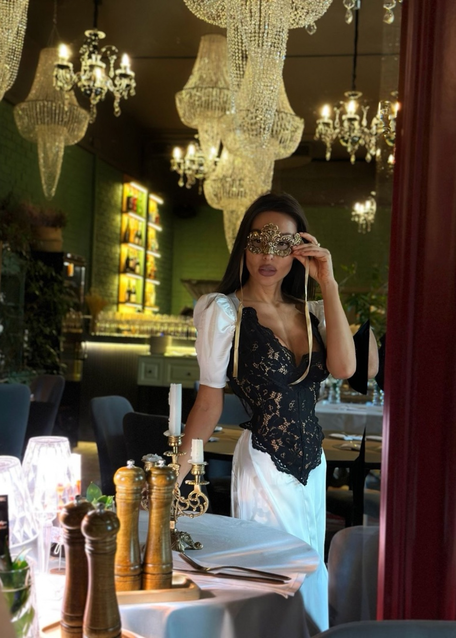 Платье "Who is she", белый