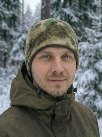 Шапка флисовая подшлемник (двойной флис) Мох