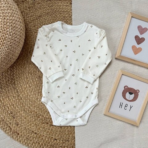 Боди с длинными рукавами