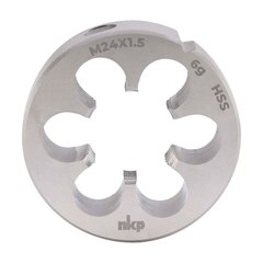 Плашка М24х1,5 DINEN22568 HSS 6g 55х16мм NKP 240242N