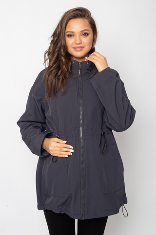Куртка для беременных 17172 темно-серый