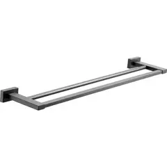 Держатель для полотенец BELZ B90409 двойной, графит