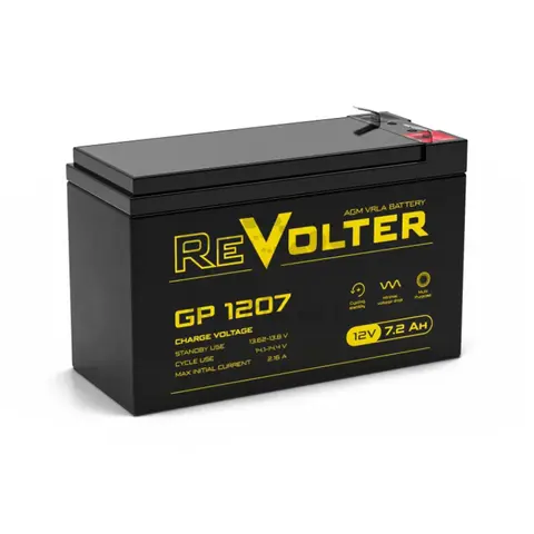 Energon Аккумуляторная батарея универсальная Revolter GP 1207 (12V / 7.2Ah)