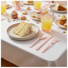 Столовые приборы Pastel Pink 24шт