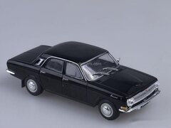 GAZ-24 Volga black 1:43 DeAgostini Auto Legends USSR Best #16