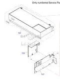 Epson - 1806775 - Rear Left Cover