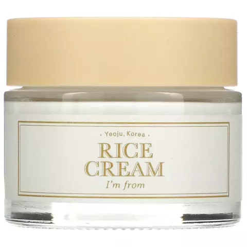 Нежный рисовый крем для сухой, обезвоженной кожи  I’m from Rice Cream 50 гр