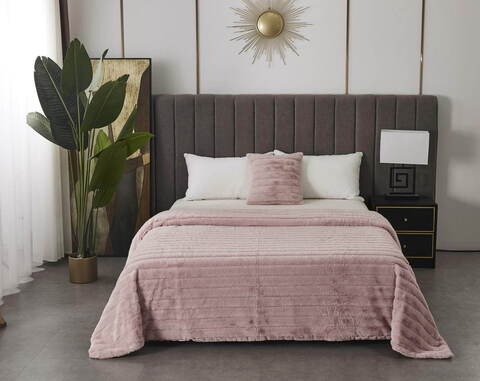 Плед 220х240 Sofi De MarkO Анабель розовый