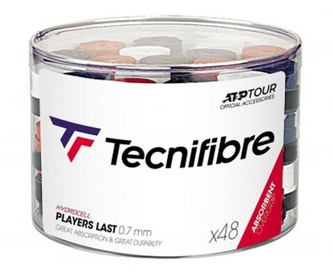 Намотки теннисные Tecnifibre Players Last 48P - multicolor