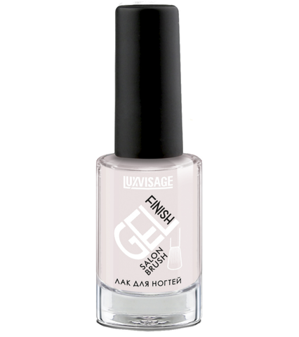 Gel finish Лак для ногтей тон 29 бело-розовый 9г Lux Visage