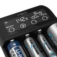 Зарядное устройство Ansmann Lithium 4 для Li-Ion, NiMH аккумуляторов