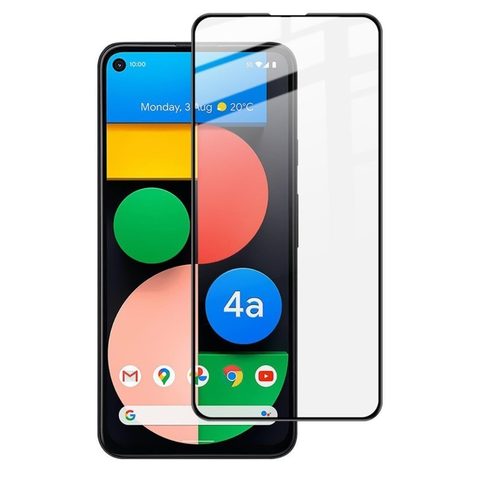 Защитное стекло 2.5d для Google Pixel 4a 5G (Black / Черное)