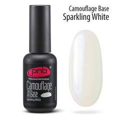 Камуфлирующая каучуковая база Sparkling White