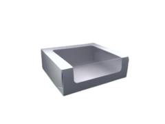 Упаковка "Эклер/зефир" 190х160х60мм белая