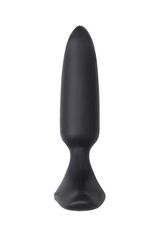 Черная анальная втулка Hush 2 (XS) - 12,1 см. - 