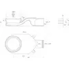 BelBagno BB-LD-LUCE-70-BIANCO Душевой лоток BelBagno LUCE 70 см, BB-LD-LUCE-70-BIANCO
