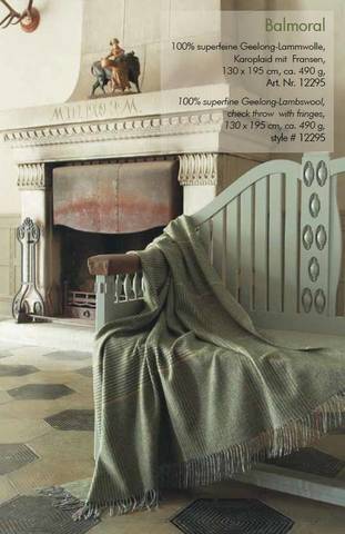 Плед шерстяной 130x195 Eagle Balmoral 100