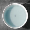 BelBagno BB204-1500 Отдельностоящая, круглая акриловая ванна в комплекте со сливом-переливом цвета хром 1500x1500x600