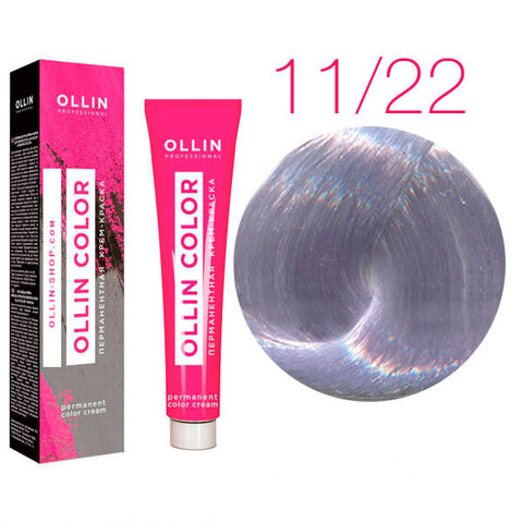 OLLIN Color 11/22 (Специальный блондин фиолетовый) - Перманентная крем-краска для волос