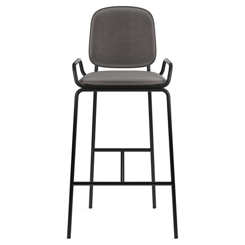 Стул барный Latitude Ror 2 Frame черный/серый