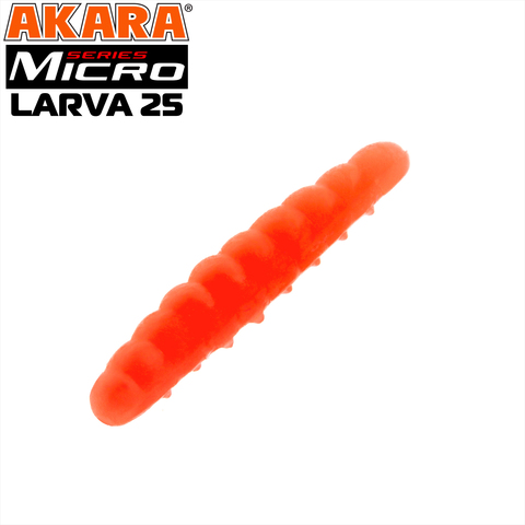 Силикон Akara MICRO Larva 25 mm  100  (20 шт.)