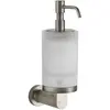 Gessi 38815#149 Gessi Emporio accessories Дозатор для жидкого мыла настенный, сатинированное стекло, цвет: Finox Brushed Nickel